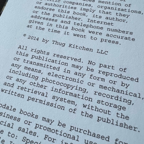 Thug Kitchen cookbook best seller healthy eating - Picture 6 of 8